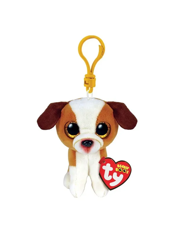 Ty Beanie Boo's Clip Hugo Bulldog 7cm