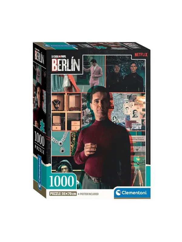 Clementoni Jigsaw Puzzle La Casa de Papel II 1000pcs. Gulv