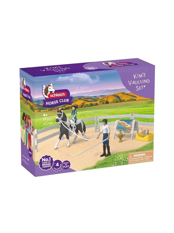 Schleich Kim's Vaulting Set