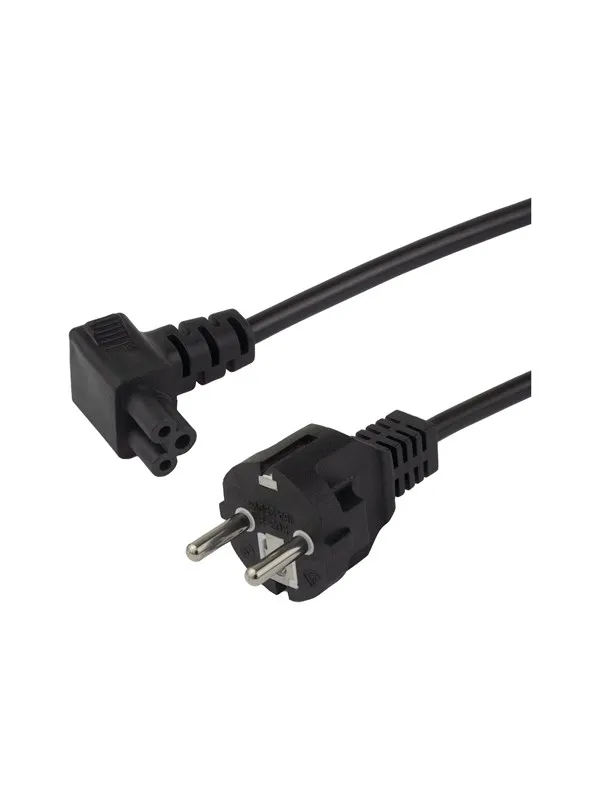 Deltaco - power cable - power CEE 7/7 to IEC 60320 C5 - 50 cm