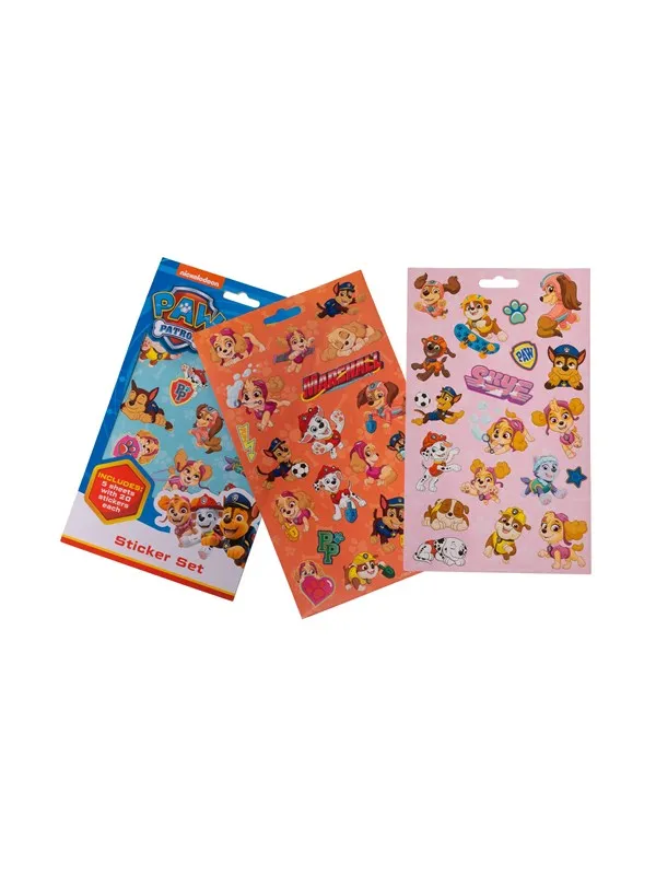 Euromic Stickers set with 5 x 20 stickers = total of 100 stickers paper packaging 15 x 25 cm