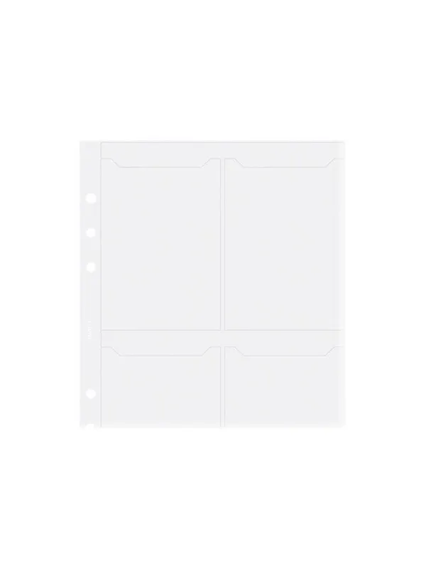 Filofax - business card page