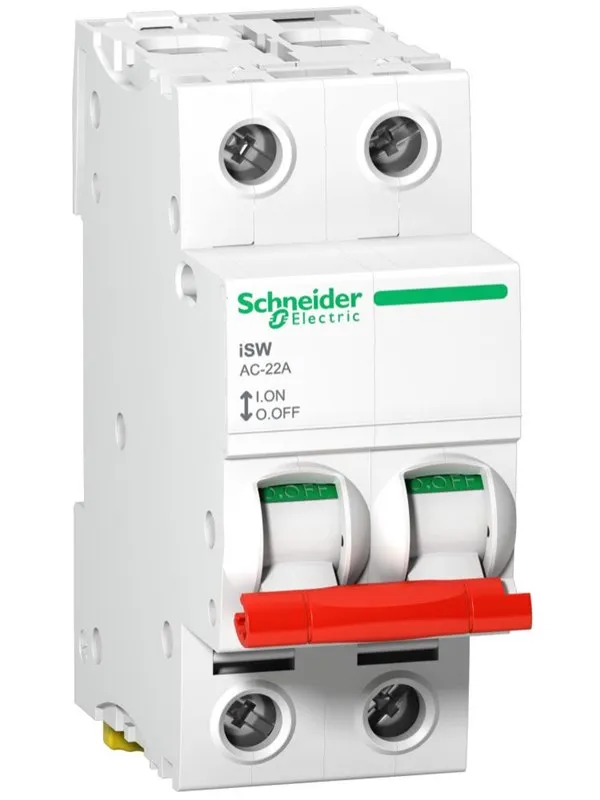 Schneider Electric Acti9 switch isw 2p 40a 415vac 36mm