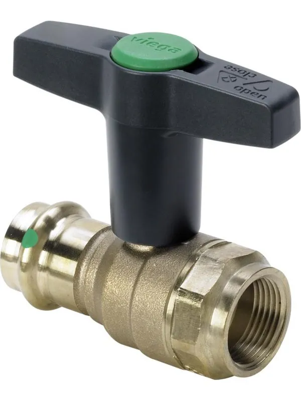 Viega Easytop ball valve 28 mm x 1" gunmetal