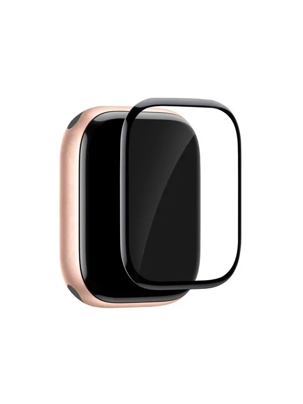 Puro Flexible Shield Protective Film with Applicator for Apple Watch 10/11 42mm - Black