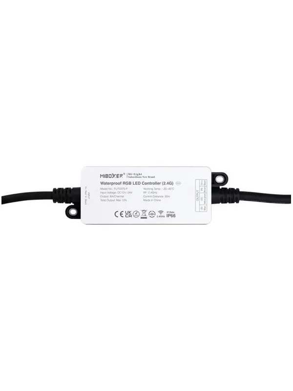Miboxer LED Controller - RGB - DC12/24V - 2.4GHz RF - 12A (FUT037S-P)