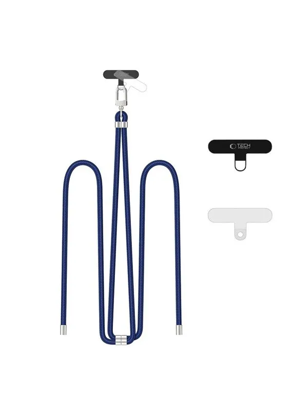 Tech-Protect C7S Rope Crossbody Leash - Navy Blue