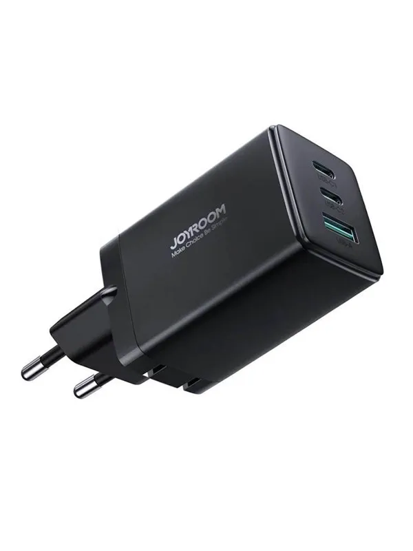Joyroom Charger GaN Ultra 65W 2C1A Cable C-C  TCG01 (black)