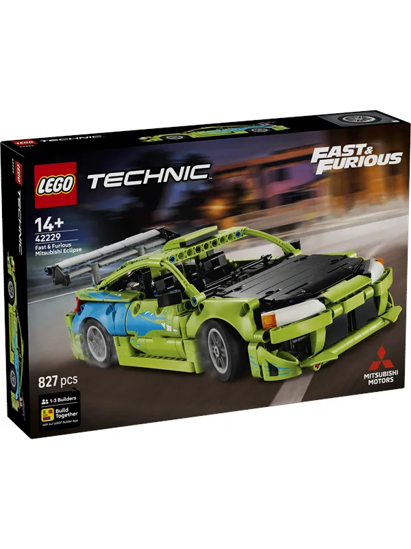 LEGO Technic 42229 Fast and Furious Mitsubishi Eclipse-bil