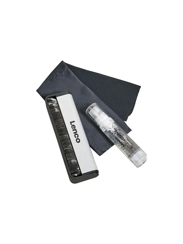 Lenco TTA-3IN1 - cleaning brush for vinyl record - carbon fibre - Platespiller