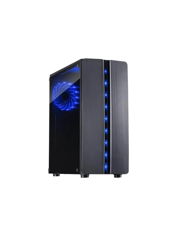 Inter-Tech Thunder - Kabinett - Tower - Svart