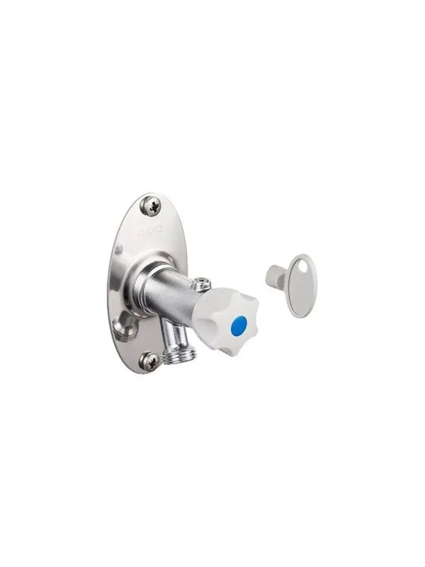 Mora garden valve with key and handle 320-545 mm