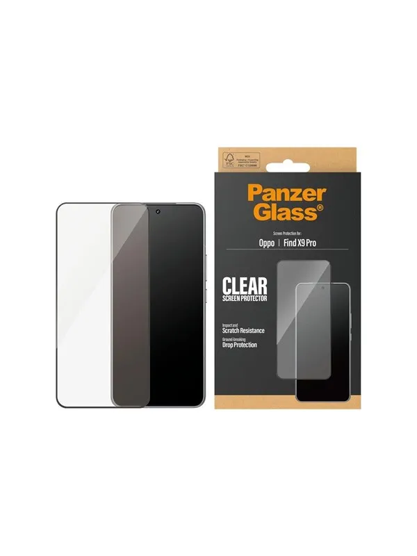 PanzerGlass Screen Protector OPPO Find X9 Pro | Ultra-Wide Fit