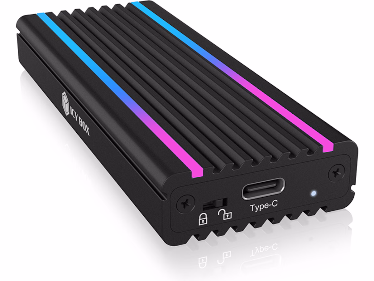 ICYBOX USB Type-C kabinett for M.2