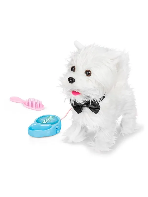 Animigos Interactive Walking Westie dog