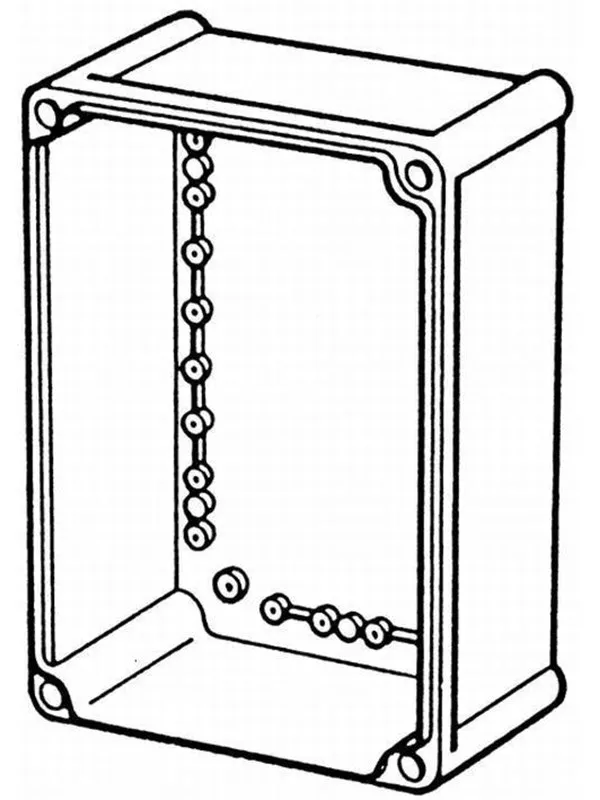 FIBOX Base pc pc 3819 380x190x100