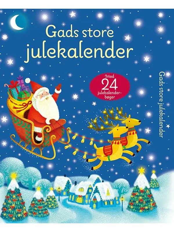 gads forlag Gads store julekalender (BLÅ)