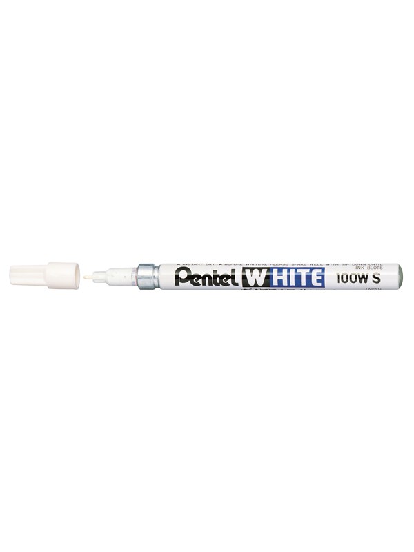 Pentel X100W-S White marker 2.0mm Round