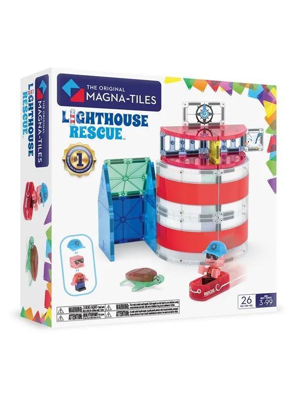 Magna-Tiles Lighthouse Rescue