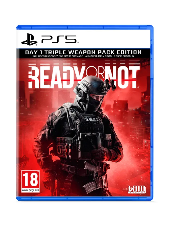 Ready or Not (D1 Triple Weapon Pack Edition) - Sony PlayStation 5 - FPS