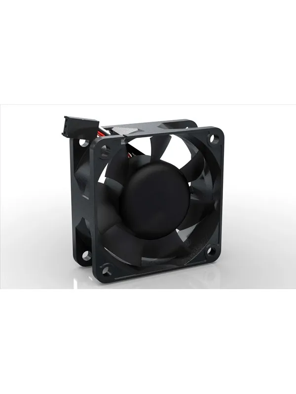 Blacknoise BlackSilent Pro PR-2 - Kabinettvifte - 60mm - Svart - 17 dBA