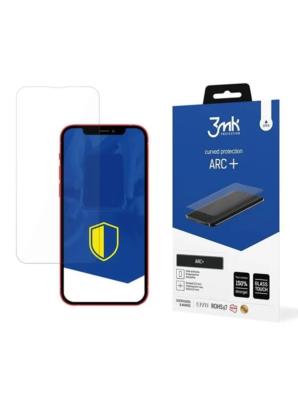 3mk Ultra-Thin Screen Protector for iPhone 13 from the  ARC+ Series