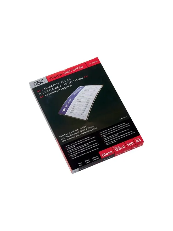 GBC Fusion HighSpeed - 100-pack - glossy - lamination pouches