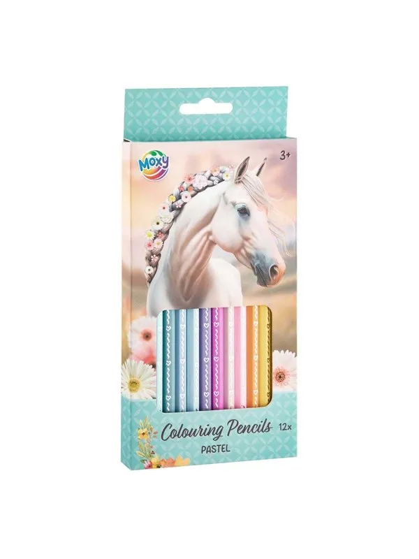 Creative Craft Group Colored Pencils Pastel - 12 pcs.