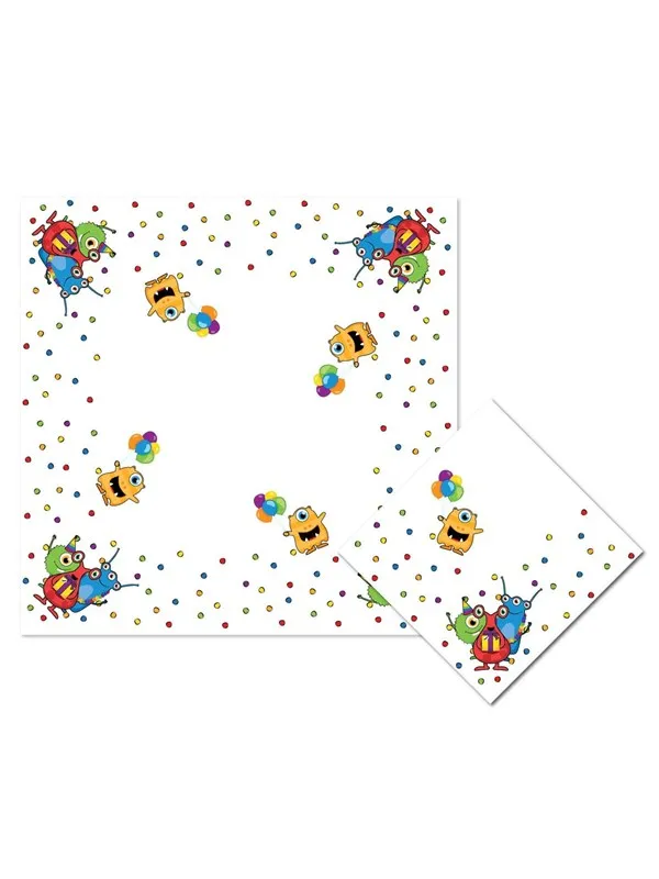 Haza Witbaard Napkins Monster Party 20 pcs.