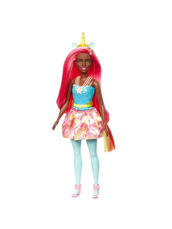 Barbie Dreamtopia Unicorn Doll In Rainbow Look