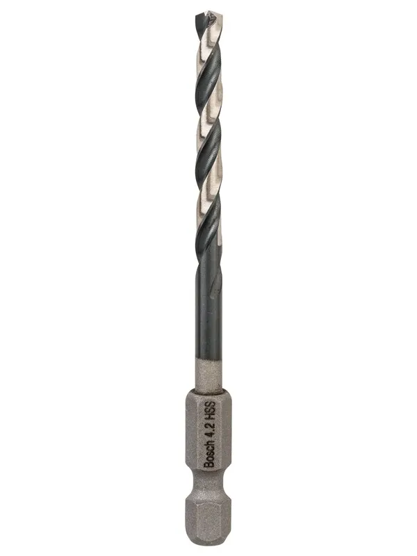 Bosch HSS spiralbor med sekskanttange 4,2 mm 4.2 x 43 x 83 mm
