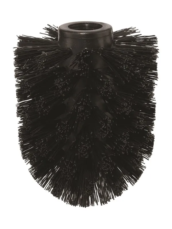 tesa Spare head for toilet brush Black