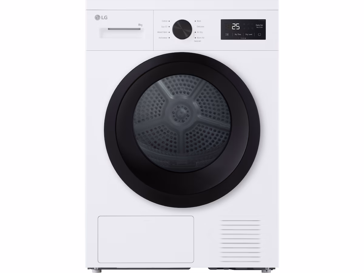 LG RHA1008NWKBLG Tørketrommel (hvit)