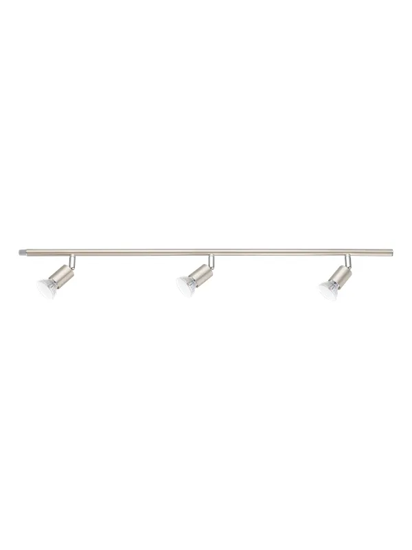 EGLO MINI spot rail 3L brushed steel