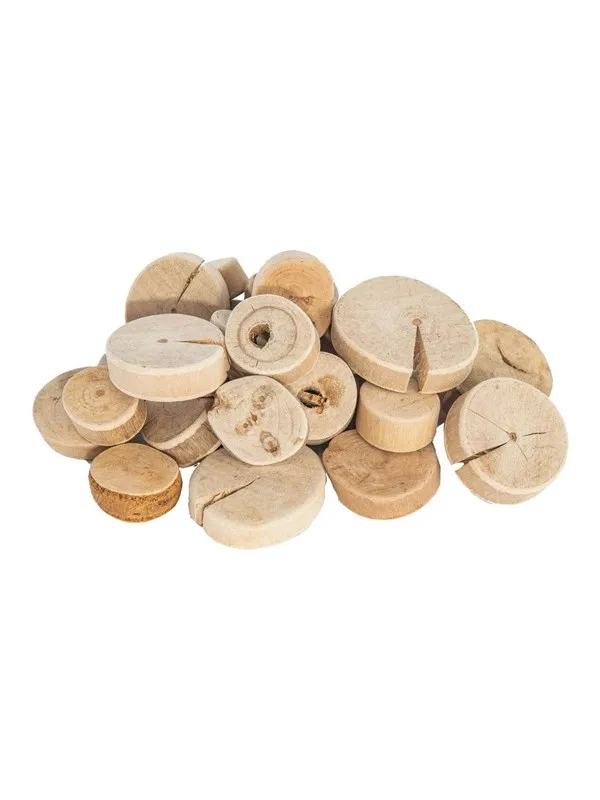 Colorations - Round Wood Discs 1kg