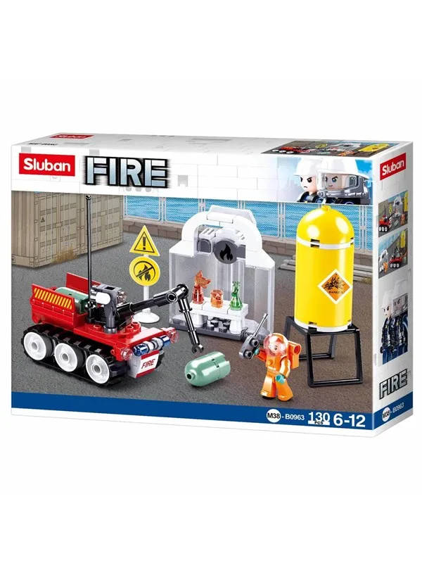 Sluban Fire Department Robot Exercise