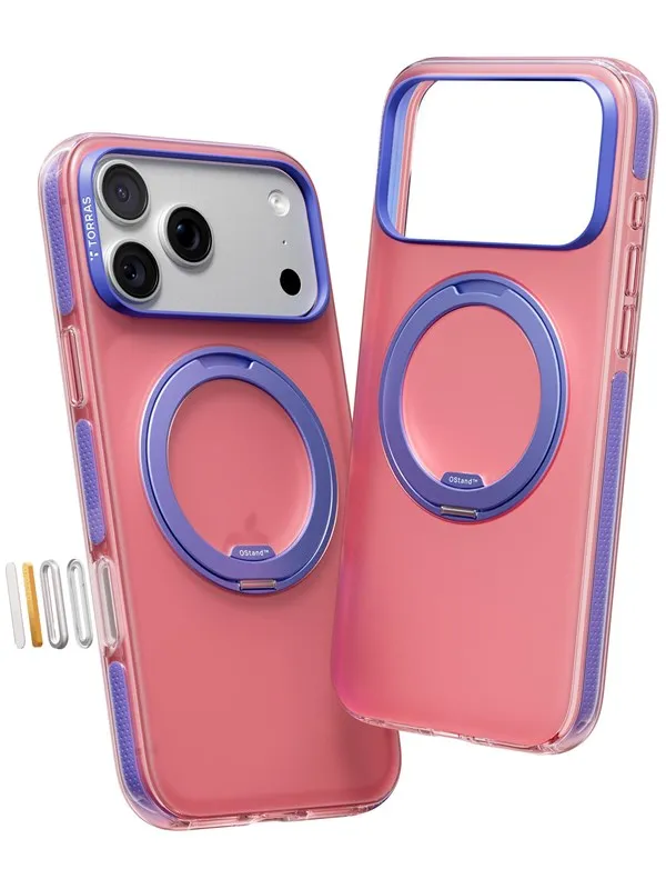 Torras Ostand O3 Hue - blush pink - iPhone 17 Pro Max