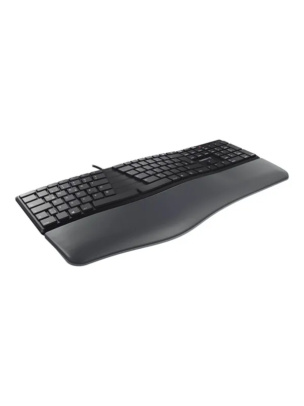 Cherry KC 4500 ERGO - Tastatur - Nordisk - Svart