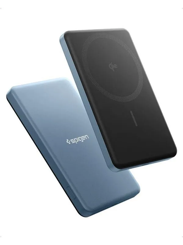 Spigen Essential 5000mAh 22.5W MagSafe Portable Charger - teal blue EA2205MQ Nødlader - Blue - 5000 mAh