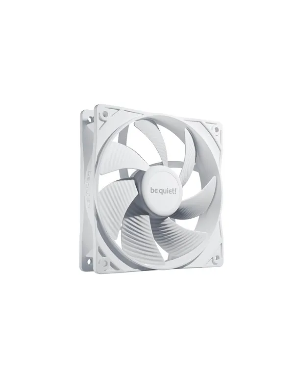 be quiet! Pure Wings 3 120mm PWM White - Kabinettvifte - 120mm - Hvit - 26 dBA