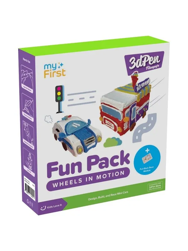 myFirst 3dPen Make Filaments Fun Pack Wheels in Mo