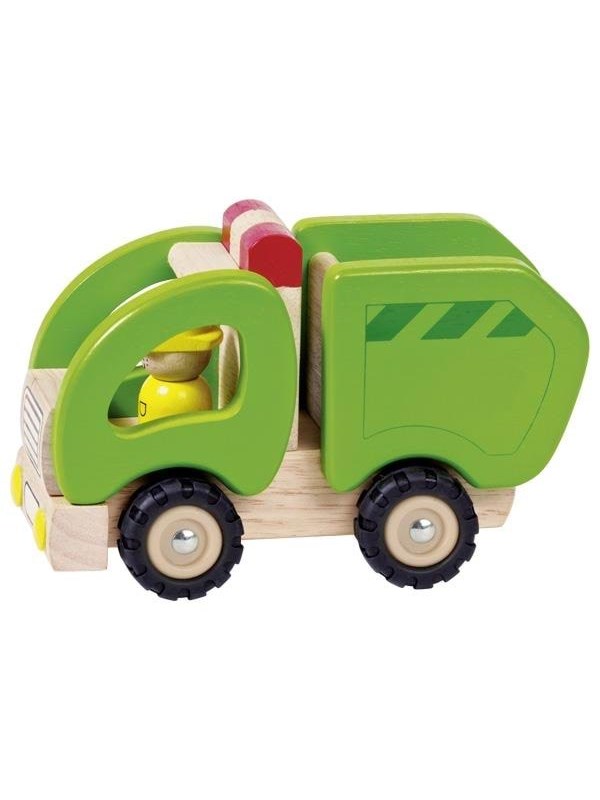 Goki Wooden Garbage Truck