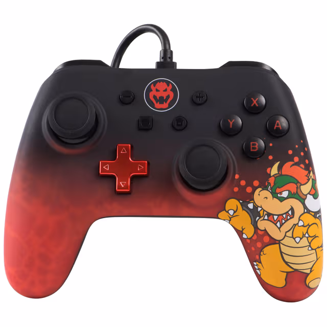 PowerA Nintendo Switch-kontroller Bowser-utgave