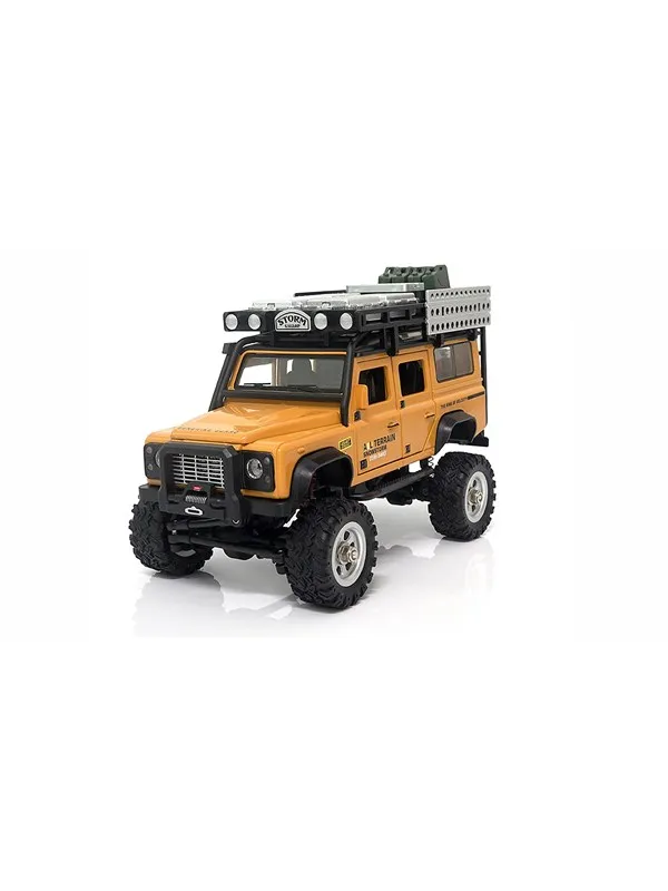 Amewi D90X28 Metal Scale Crawler 4WD 1:28 RTR Yellow