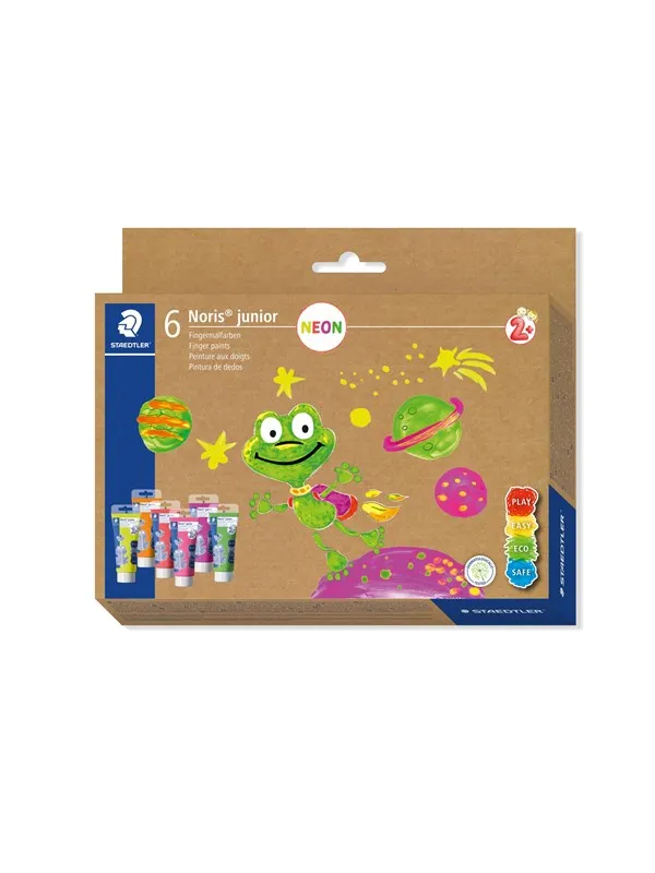 Staedtler Finger paint NJ neon 6pcs box