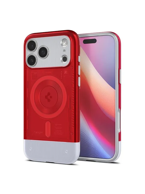 Spigen Classic C1 MagSafe - ruby - iPhone 17 Pro Max