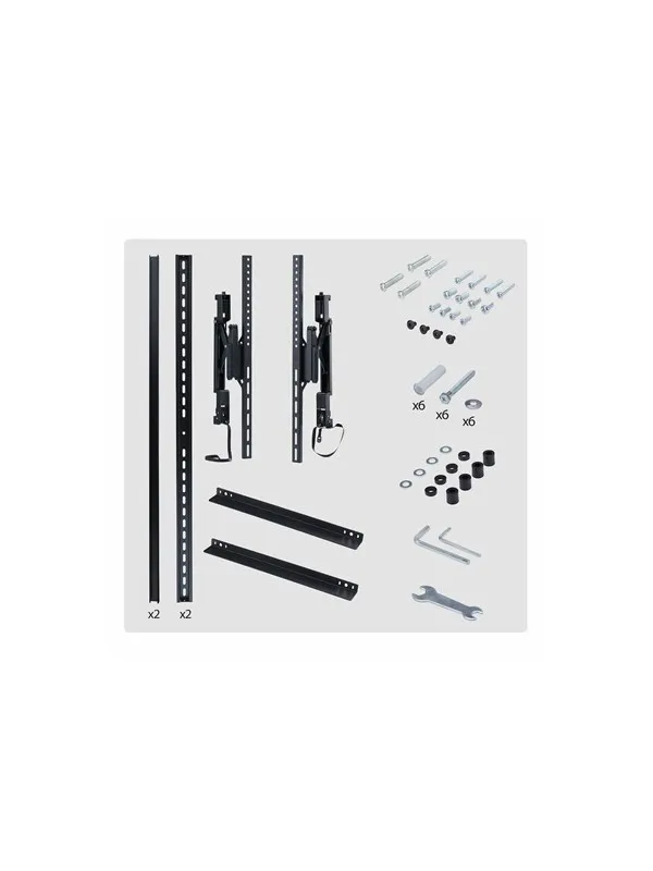 StarTech.com Startech mounting kit - extendable - for flat panel - Max 80 kg - recommended for 105"