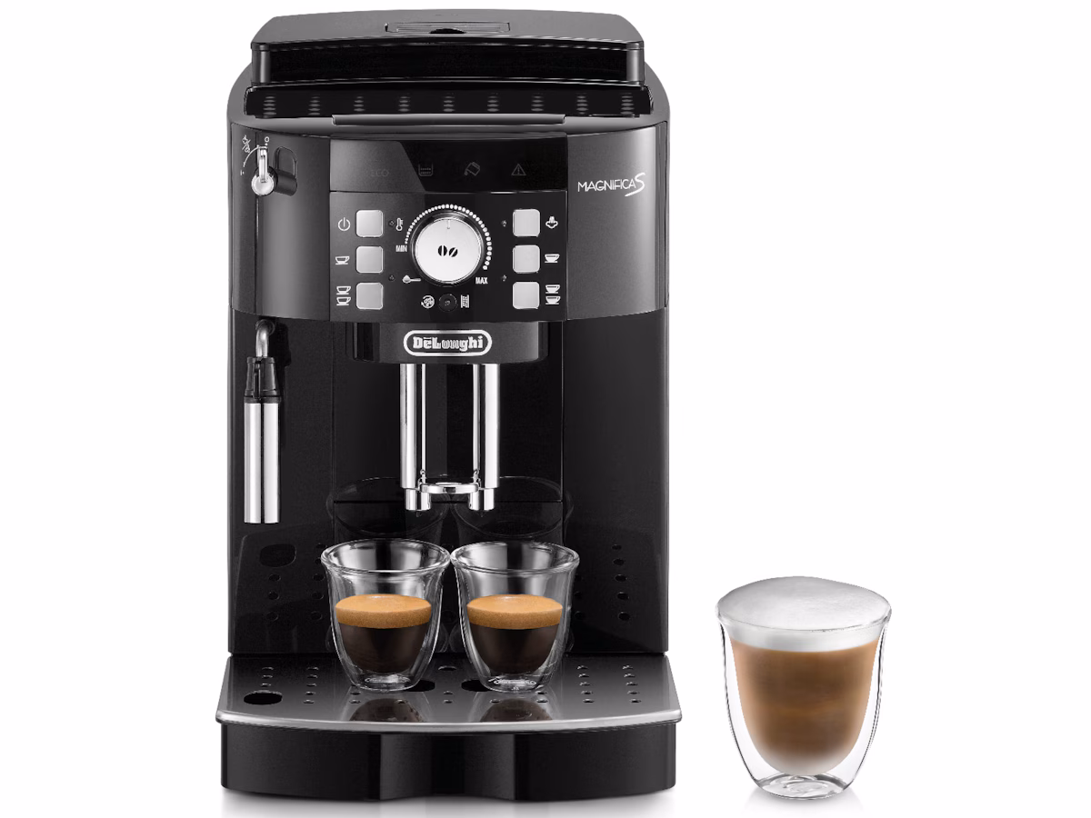 DeLonghi Magnifica S ECAM 21.117.B Espressomaskin (sort)
