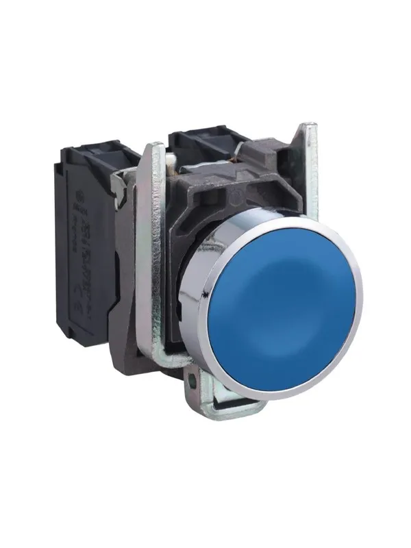 Schneider Electric Harmony push button complete with spring return and flat tou