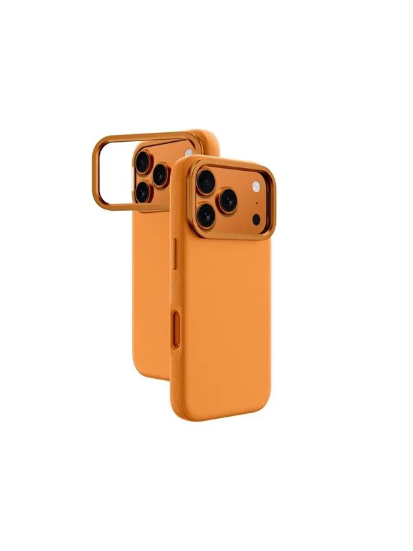 AmazingThing Glamor case for iPhone 17 Pro compatible with MagSafe - orange